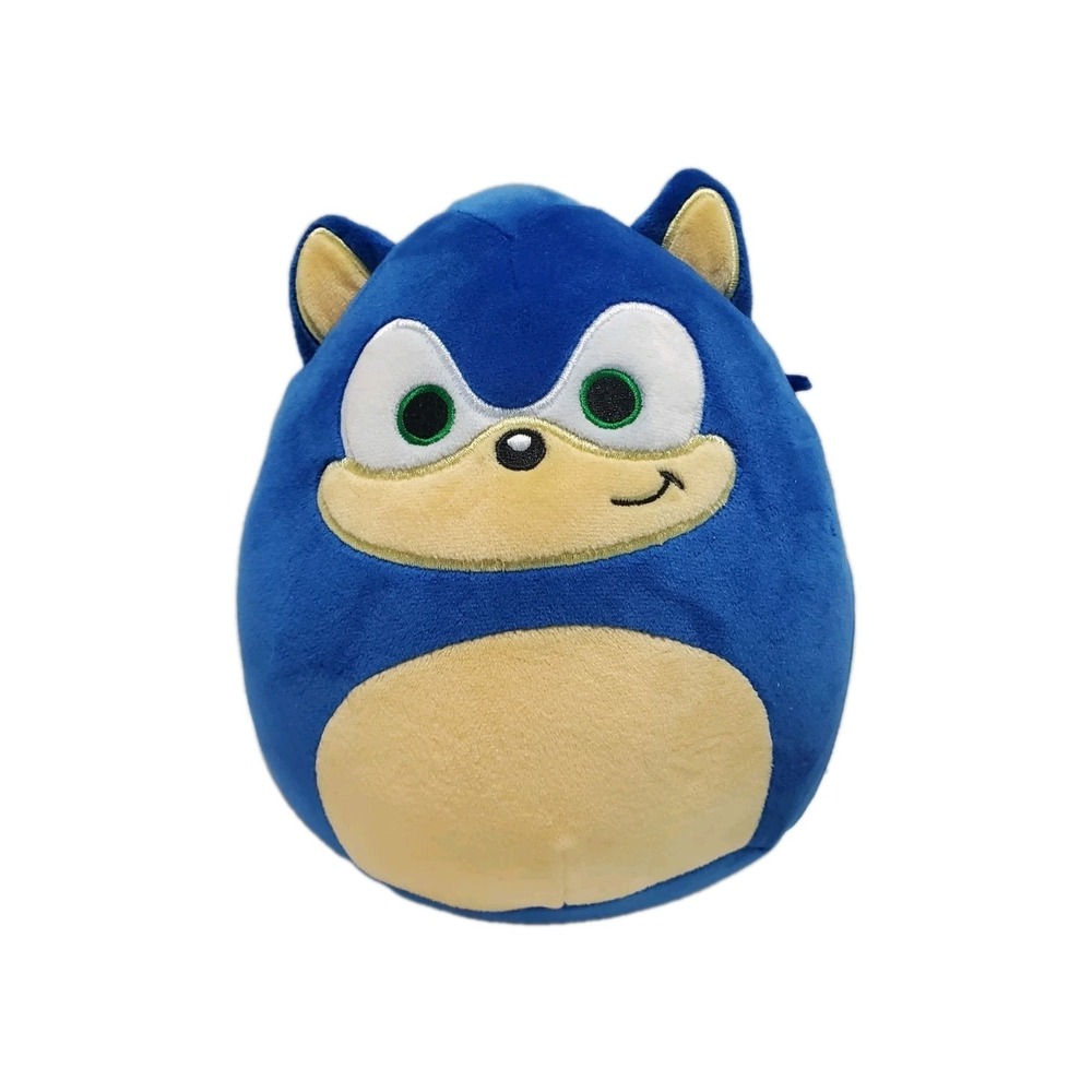 Squishmallows Sonic The Hedgehog 8" Plush Blue Ultrasoft Official SEGA Kellytoy